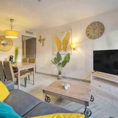 Appartamento Les Cinq - 2 Min Mer - Piscine - Terrasse - Vca *